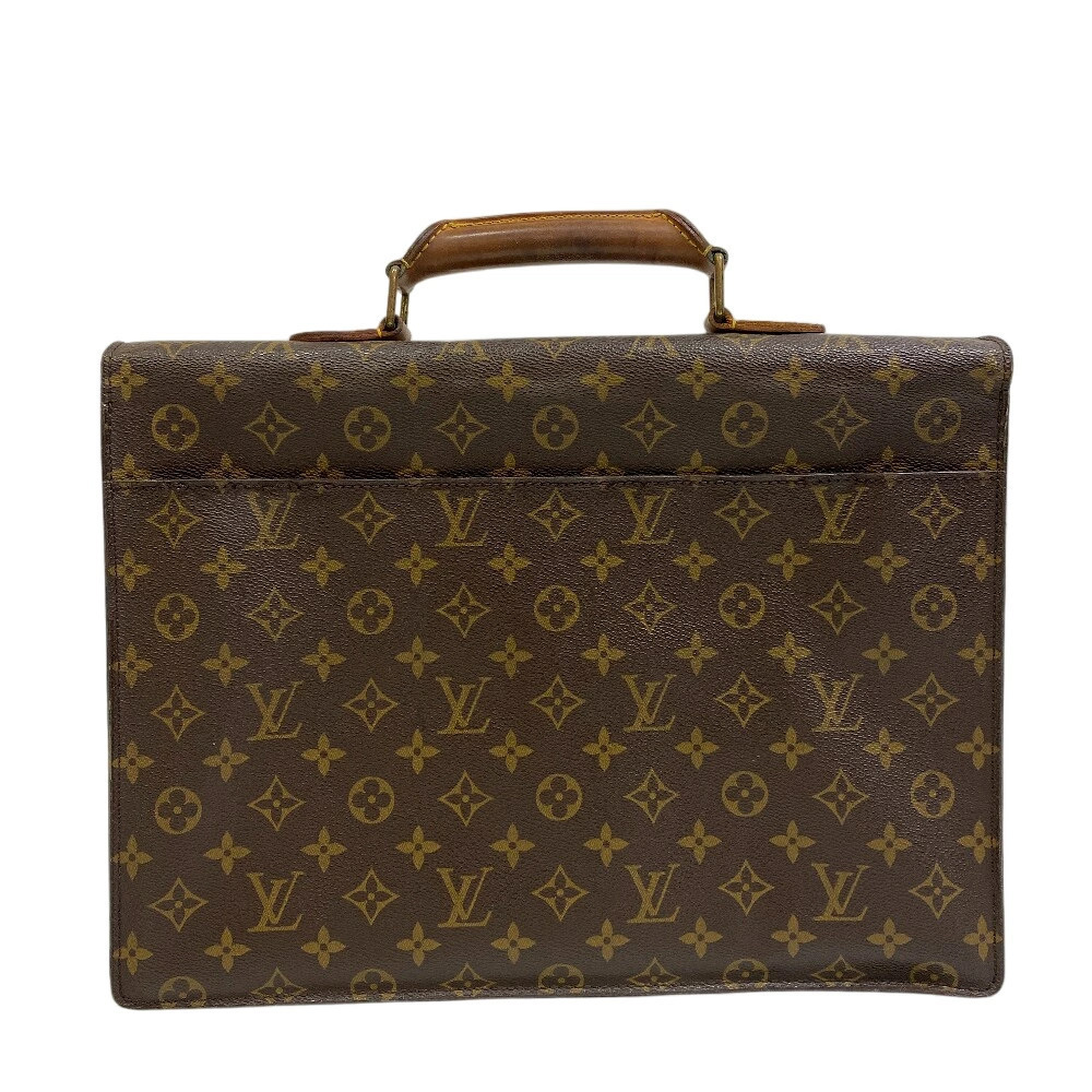 Louis Vuitton Handbag Conseiller Business Monogram Brown Bag Trip Serviette